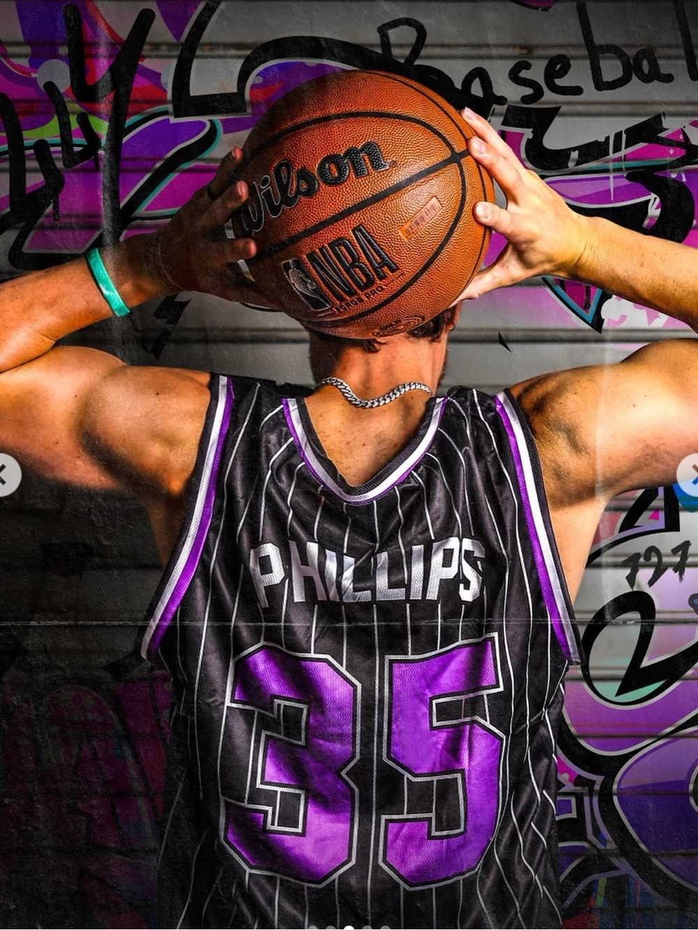 tampa bay devil rays phillips basketball jersey medium giveaway